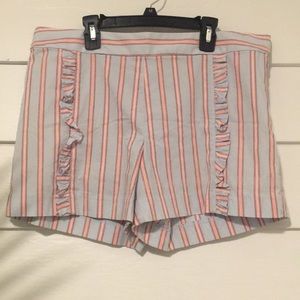 Loft Pinstripe Shorts